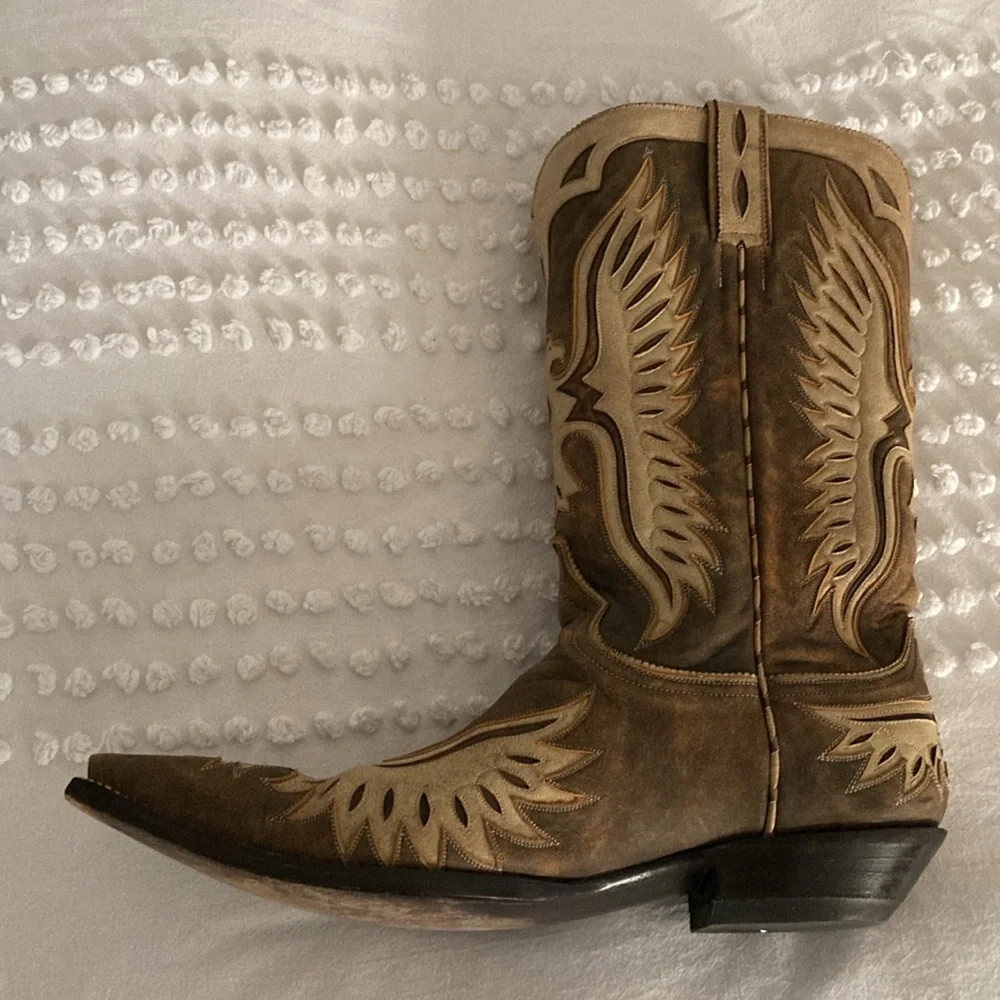 Men’s cowboy boots made by OLD GRINGO - Picture 1 of 8